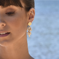 Bellarose 24K Artisan Pearl Drop Earrings