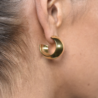 Maxine Fashionista Chunky Bowl Earrings 
					