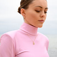 Billie Dainty Padlock Mismatched Earrings