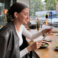 Loki Minimalist U Huggie Earrings (Gold)