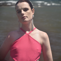 Chase Diamante Leopard Statement Earrings (Oversized)