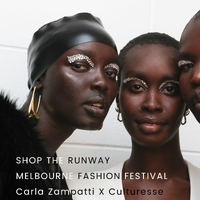 Carmela Catwalk Gold Loop Earrings
					