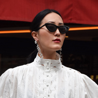 Never Still Crystal Diamante Earrings (my ears are pierced)