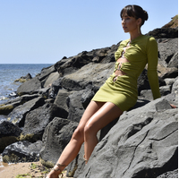 Orbit Modern Link Chain Drop Earrings
					