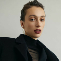 Ines Vintage Pearl Climber Earrings