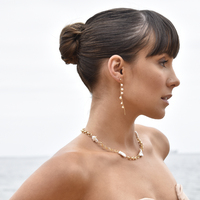 Andree Freshwater Pearl String Earrings
					