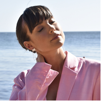 Murphy Sculpture Wrap Tassel Earrings (Silver)
					