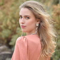 Laverne Later On Glamour Drop Earrings (My ears are pierced)
					