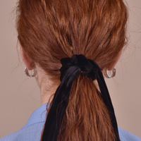 Monte Textured Silver Hoop Earrings