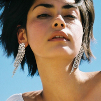 Montana Earrings (my ears are pierced)
					