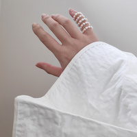 Mridu Freshwater Pearl Cuff Earrings