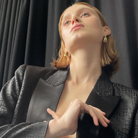 Tory Modern Muse Solid Bowl Earrings