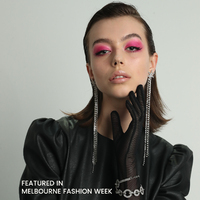 Miranda Crystal Diamante Earrings (My ears are pierced)