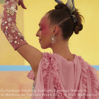 Stealing Sunlight Statement Earrings
					