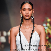 Camila 24K Sculpture Pearl Drop Earrings