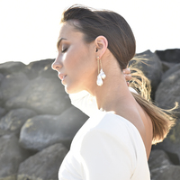 Lorene Luxury 24K South Sea Twin Baroque Pearl Earring (Single Piece)
					