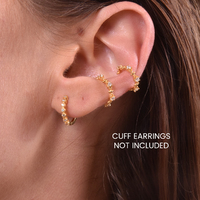 Arya Gold Filled Dainty Hoop Earrings