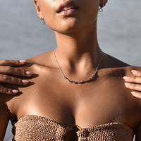 Be The Flow Necklace & Bangle Gift Set (Silver)
					