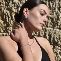 Trust The Flow Necklace & Bracelet Gift Set (Silver)
					