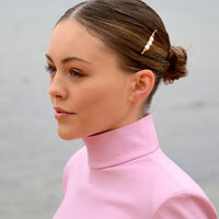 Adva Freshwater Pearl Hair Clip