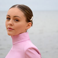 Brenn Freshwater Pearl Hair Clip