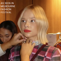 Blaise Diamante Belt Necklace / Choker
					