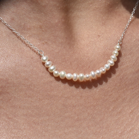 Charlize Freshwater Pearl Pendant Necklace
					