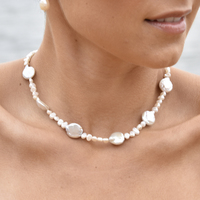 Bellamy Organic Pearl Necklace
					