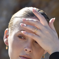 Rue Artisan Twin Line Open Ring (Gold Vermeil)
					