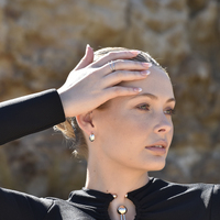 Rue Artisan Twin Line Open Ring (Silver)
					