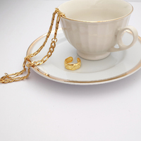 Muccia Artisan Gold Vermeil Open Ring
					