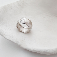 Finn Artisan Silver Open Ring
					