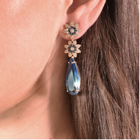 Claramay Glamour Zircon Drop Earrings