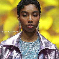 Tourmaline Zirconia Crystal Encrusted Earrings