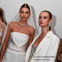 Emilio Crystal Diamante Earrings (My ears are pierced)