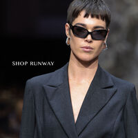 Orsa Chunky Geometric Drop Earrings (Silver)