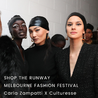 Carmela Catwalk Gold Loop Earrings
					