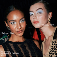 Odyssey Artsy Cocoon Earrings (Silver)