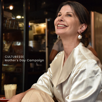 Eleua Baroque Pearl Drop Earrings (my ears are pierced)