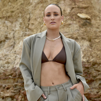 Jana Pearl Chain Toggle Bar Necklace 
					