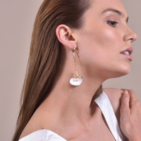 Arielle Shell Treasure Earrings