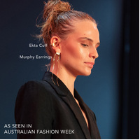 Murphy Sculpture Wrap Tassel Earrings (Gold Vermeil)
					