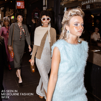 Rayne Crystal Diamante Earrings Gold (my ears are pierced)