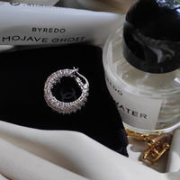 Carabelle Topaz Hoop Earrings