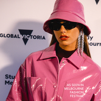 Aries Arch String Statement Earrings (Oversized)