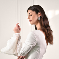 Alora Glamour Ready Zircon Loop Earrings