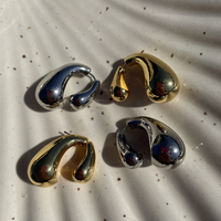 Maddox Waterdrop Earrings (Gold)