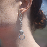 Bengali Luxury Leopard Ring Earrings