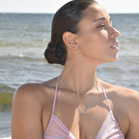 Infinite Love Earrings & Necklace Gift Set (Silver)
					