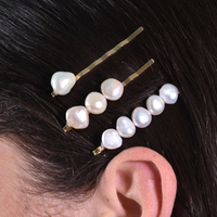 Athena Freshwater Pearl Hair Clip Set
					